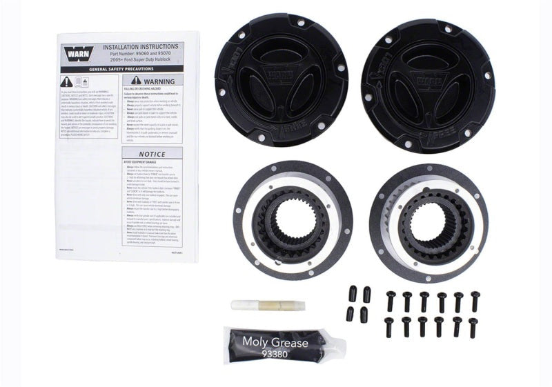 Ford Racing Super Duty Warn Locking Hubs M-1104-SD