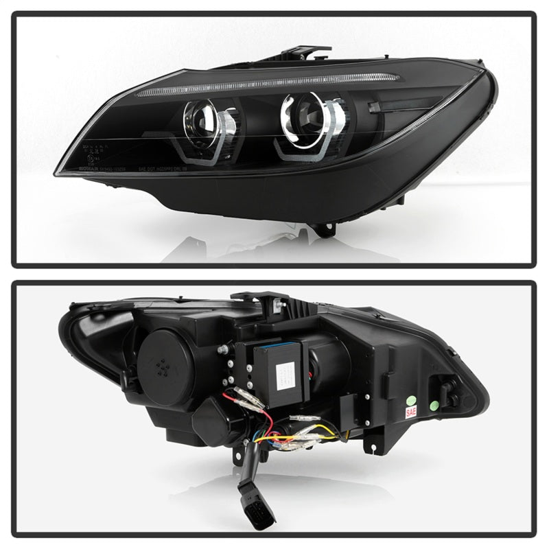 Spyder BMW Z4 09-13 Projector Headlights (Not Comp w Halogen) Black PRO-YD-BMWZ409HID-AFSSEQ-BK 5086884