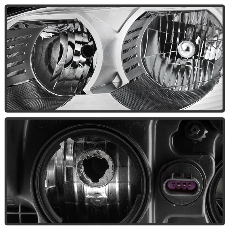 SPYDER xTune 09-12 Chevy Traverse (Excl LTZ) Driver Side Headlights - OEM Left (HD-JH-CTRA09-OE-L) 9042553