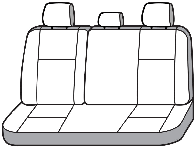 Covercraft- 21-23  Nissan Pathfinder- Carhartt SeatSaver Custom 3rd Row 60/40- Gravel SSC7587CAGY