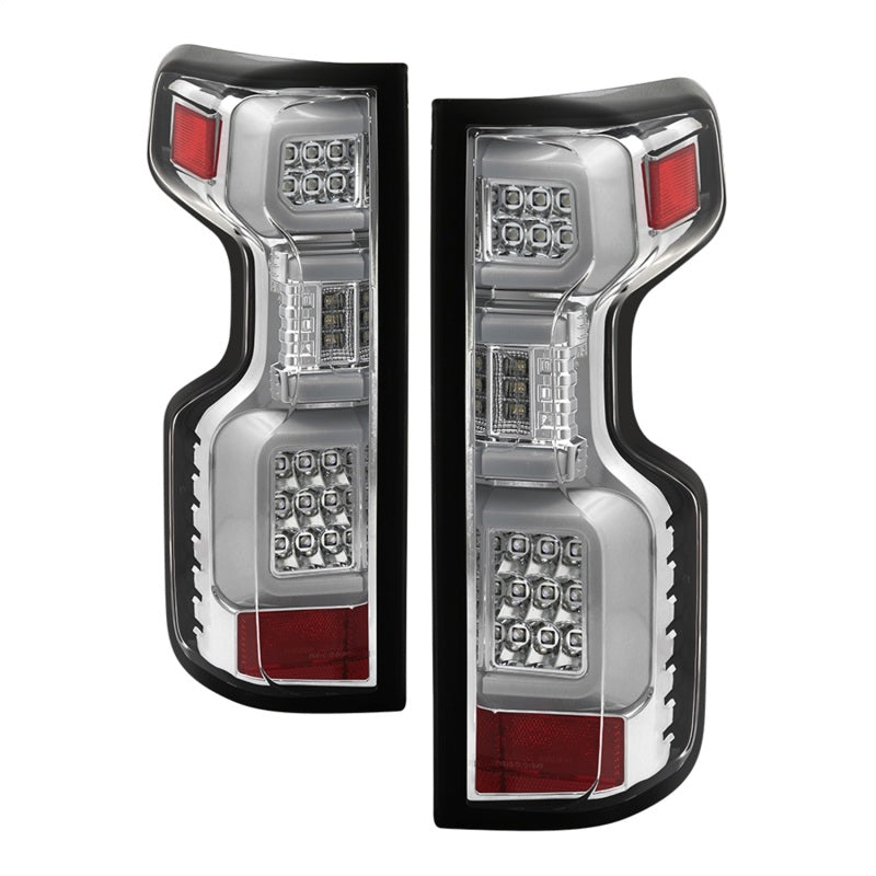 Spyder Chevy Silverado 19-20 LED Tail Light Chrome ALT-YD-CS19HAL-C 5087263
