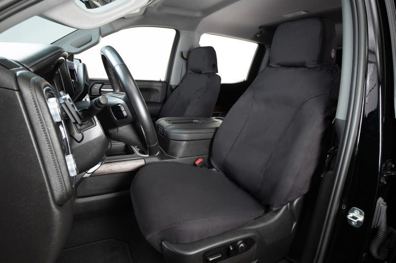 Covercraft 24-25 Ford Ranger Polycotton SeatSaver 1st Row Custom Seat Covers - Charcoal SS2617PCCH