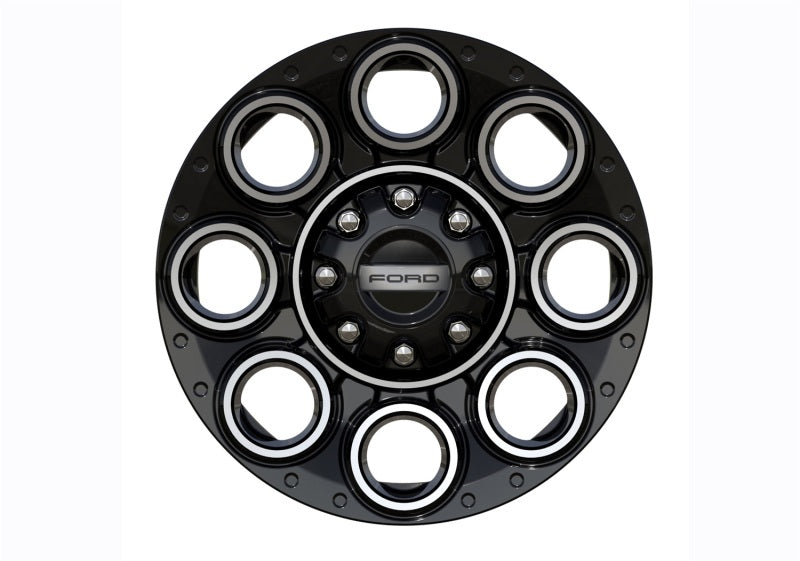 Ford Racing 23-24 Super Duty 20x8in Wheel Kit - Black w/Machined Face M-1007K-S2008GBM2