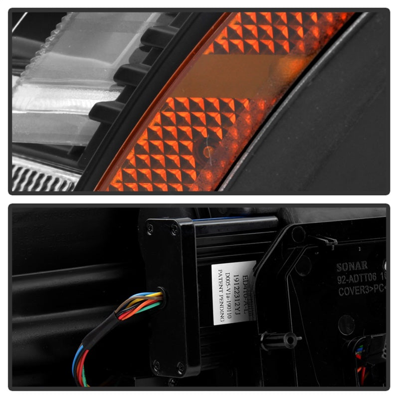 Spyder Audi TT 12-15 AFS Model Only Projector Headlights BK PRO-YD-ATT12HID-AFSSEQ-BK 5087621