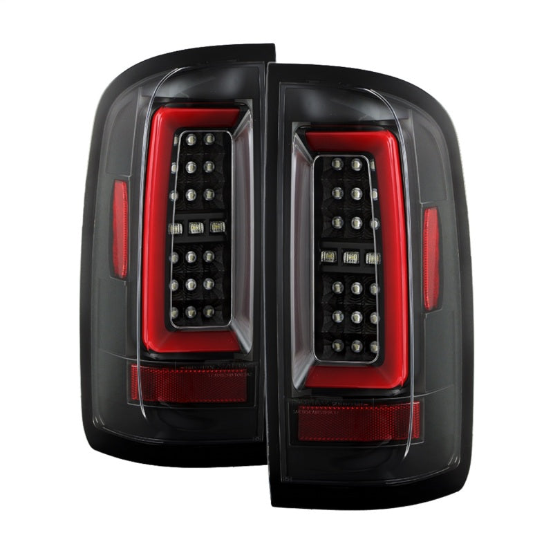SPYDER 15-22 Chevy Colorado Red Light Bar LED Tail Lights - Black (ALT-YD-CCO15-RBLED-BK) 5089496