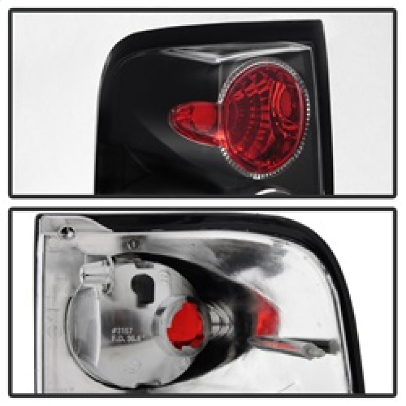Spyder Ford F150 side 04-08 (Not Fit Heritage & SVT)Euro Tail Lights Blk ALT-YD-FF15004-BK 5003195