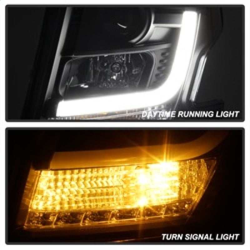 Spyder Chevy Tahoe / Suburban 2015 -2016 Projector Headlights - DRL LED - Black PRO-YD-CTA15-DRL-BK 5082541