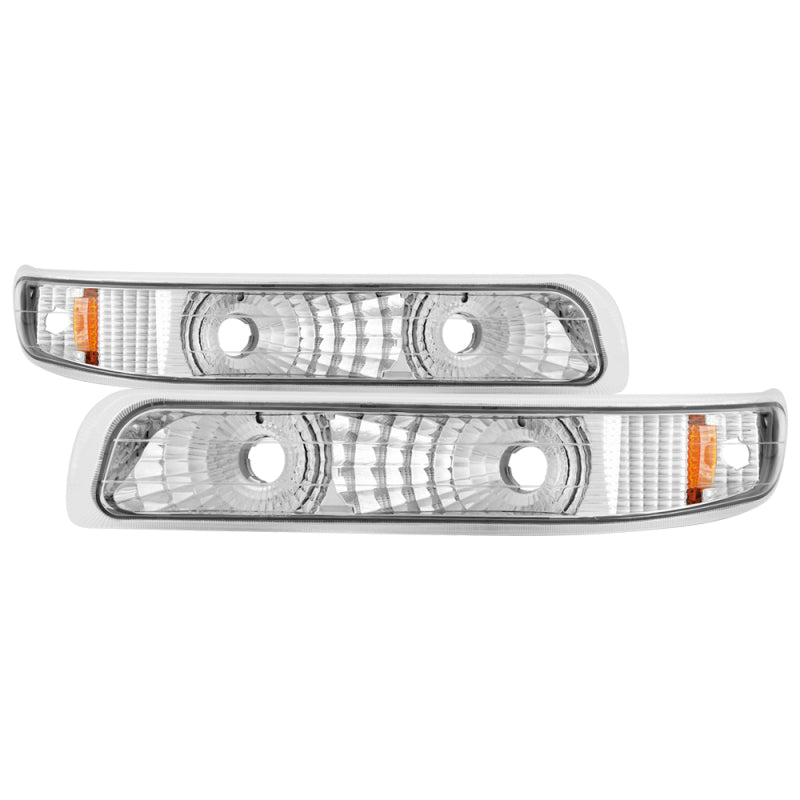 SPYDER Xtune Chevy Silverado 99-02 / Chevy Suburban/TahOE 00-06 Amber Bumper Lights Euro CBL-JH-CS99-AM-E 5064295
