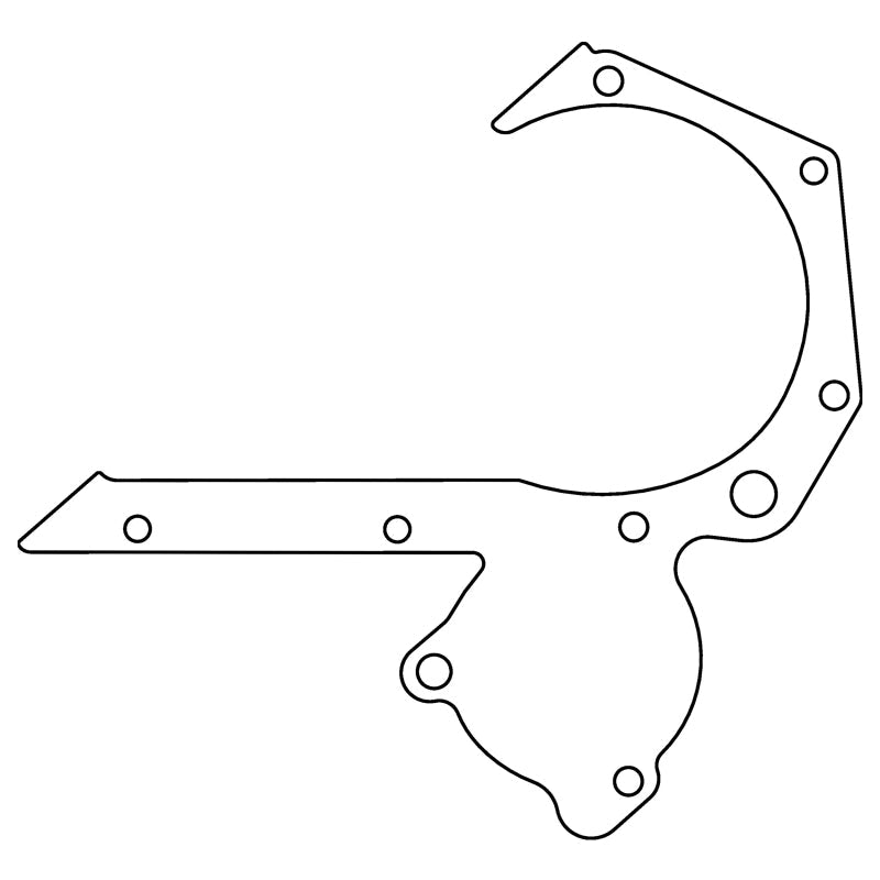 Cometic Gasket Cometic Cosworth BD Series - FVA/FVC .012in Fiber Timing Cover Gasket - Water Pump Blocked Off C4894