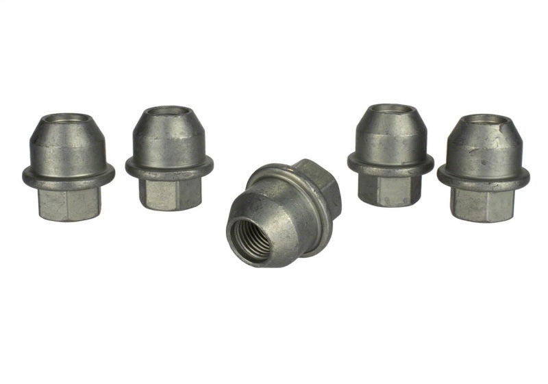 Ford Racing 05-14 Mustang 1/2in -20 Thread Cone Seat Open Lug Nut Kit (5 Lug Nuts) M-1012-H