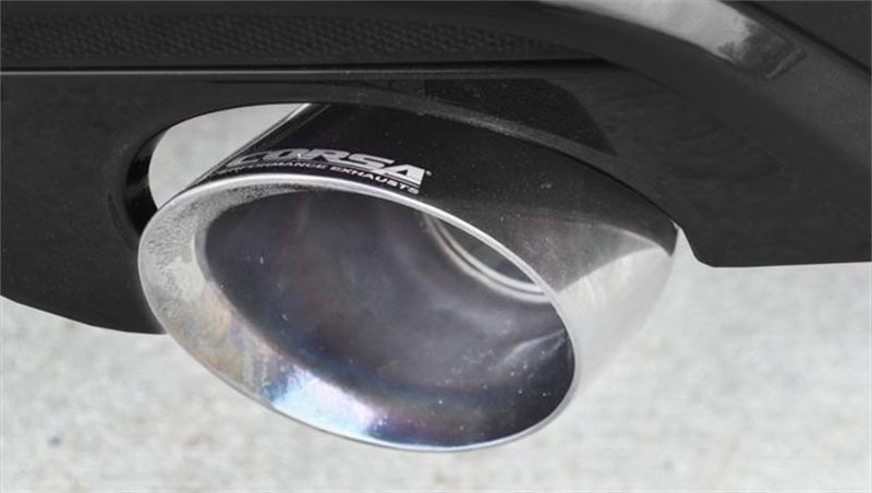 Corsa Performance 15-16 Ford Mustang GT Convertible 5.0L V8 Polished Sport Cat-Back Dual