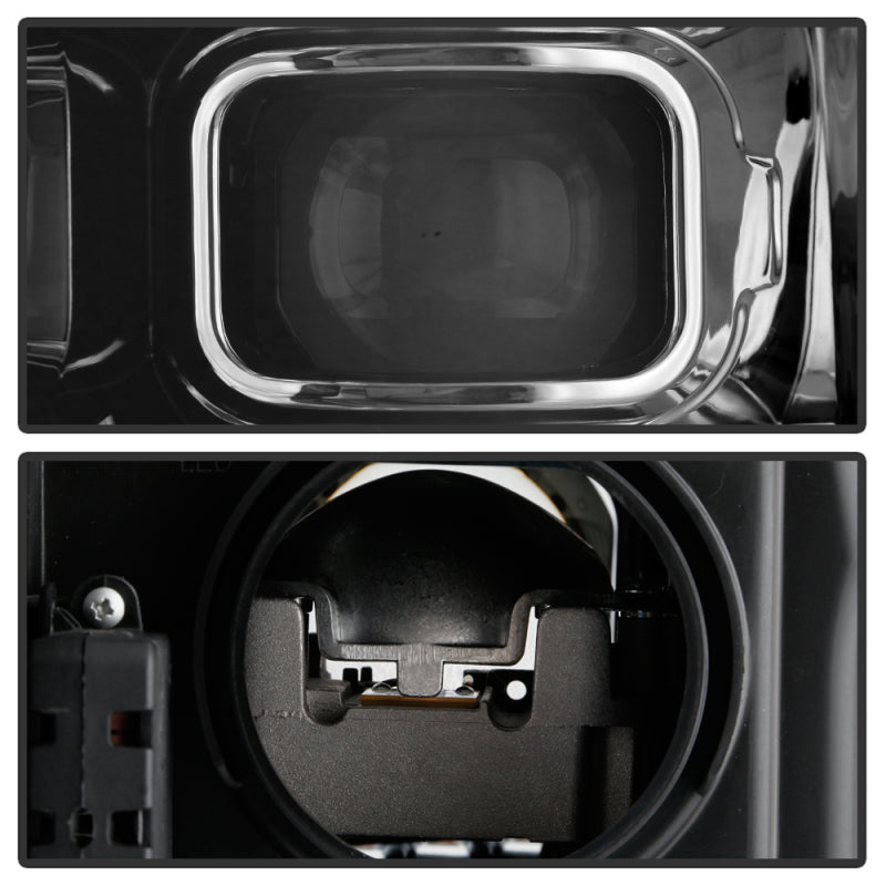 SPYDER Dodge Ram 19-20 Halogen Model Only Projector Headlights Chrome PRO-YD-DR19HALAP-SEQ-C 5087638