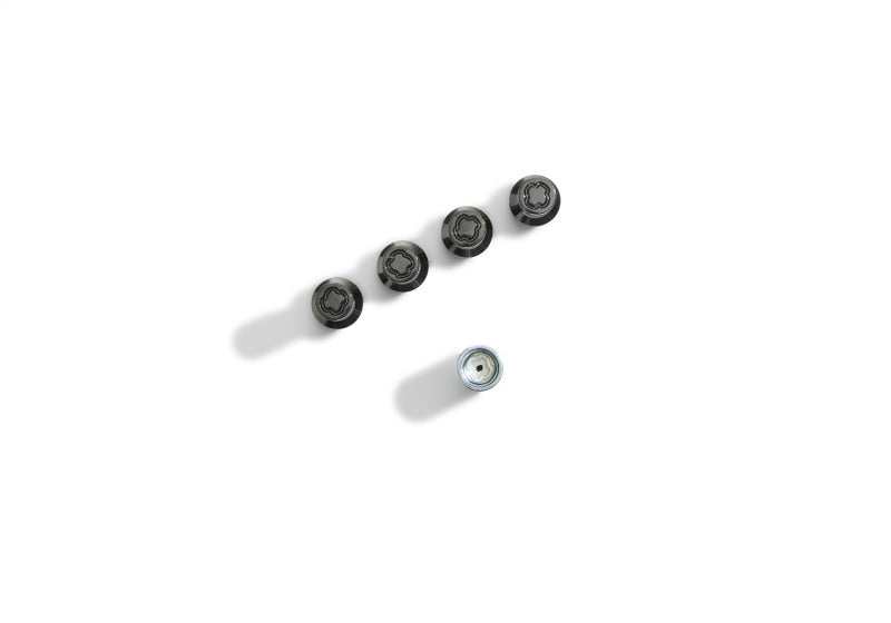 Ford Racing M14x1.5 Black Security Lug Nut Kit - Set of 4 M-1A043-C