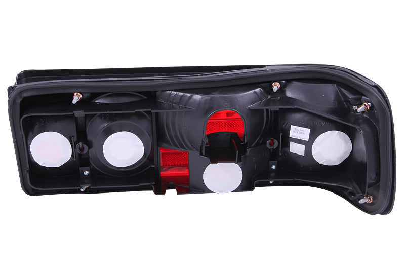 Anzo 1986-1991 Mercedes Benz S Class W126 Tail lights Red/Clear