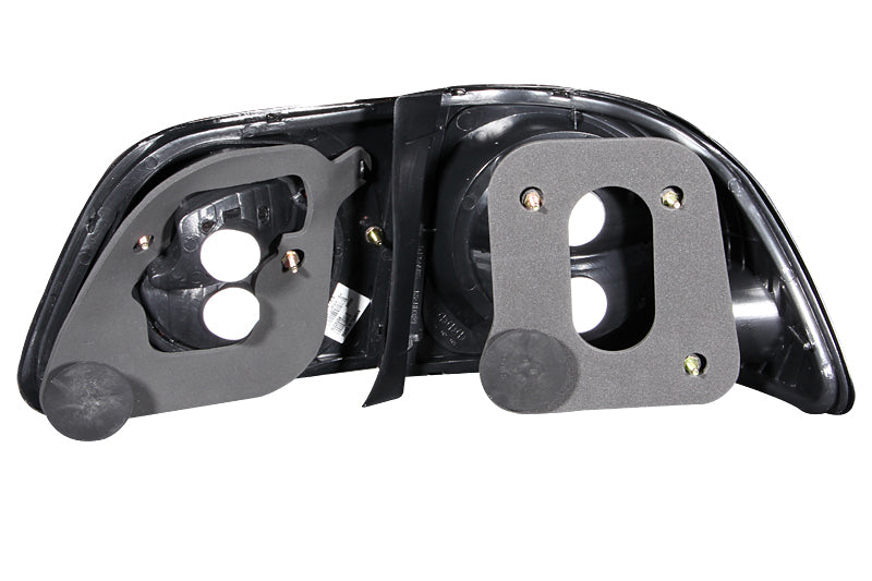 Anzo 1999-2000 Honda Civic Tail lights Black