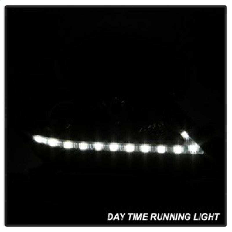 Spyder 2015-2017 Toyota Sienna Projector Headlights - DRL LED - Black PRO-YD-TSEN15-DRL-BK 5084002