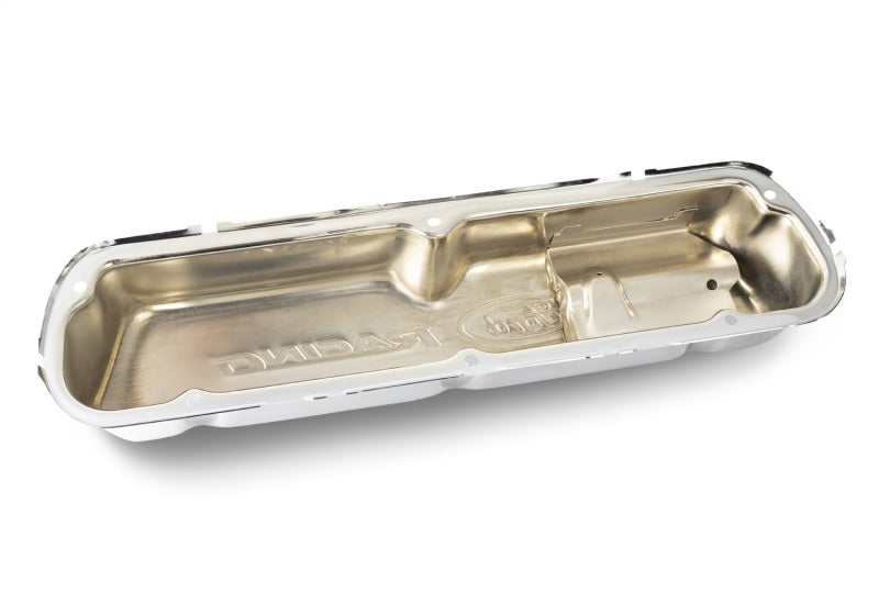 Ford Chrome Steel Valve Cover Set w/Mustang Logo FRD302-100