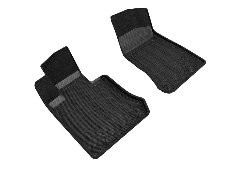3D MAXpider 16-21 Mercedes-Benz GLC-Class (X205) Elegant Hybrid 1st Row Floormat - Black SLMB07914709