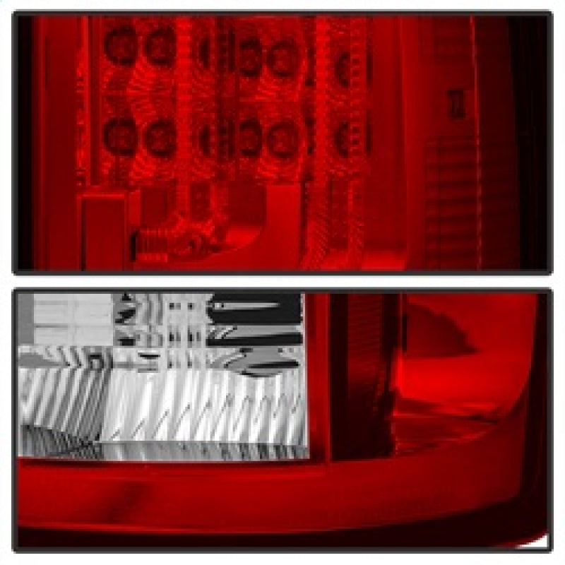Spyder Dodge Ram 07-08 1500 Version 2 LED Tail Lights - Red Clear ALT-YD-DRAM06V2-LED-RC 5081971