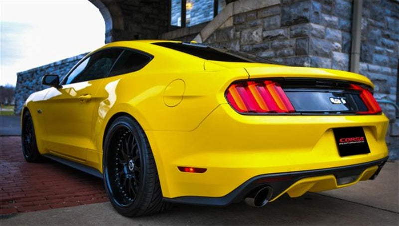Corsa Performance 2015 Ford Mustang GT 5.0 3" Double X Pipe (Will Fit Factory Exhaust)