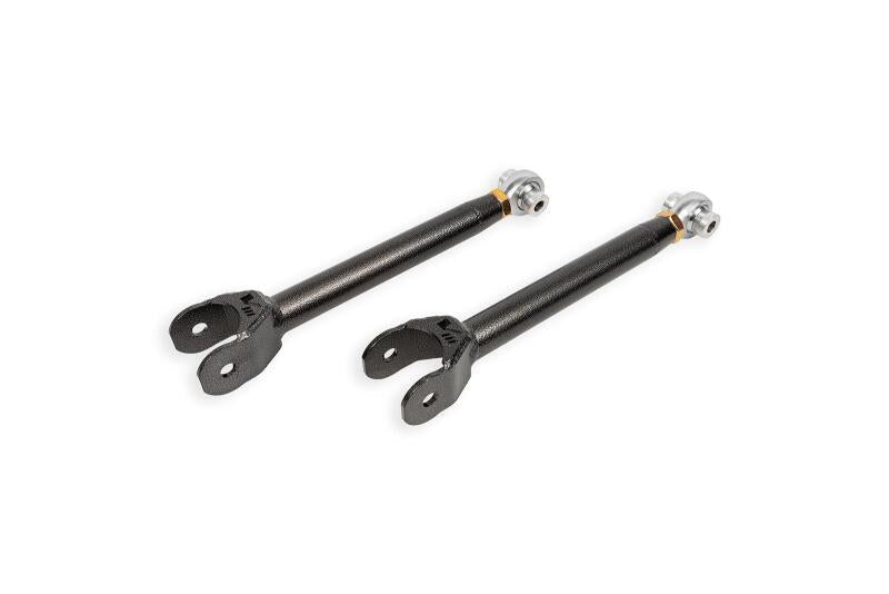 BMR Suspension BMR 15-19 Cadillac CTS-V Non.Adj Lower Trailing Arms - Black Hammertone LTA631H