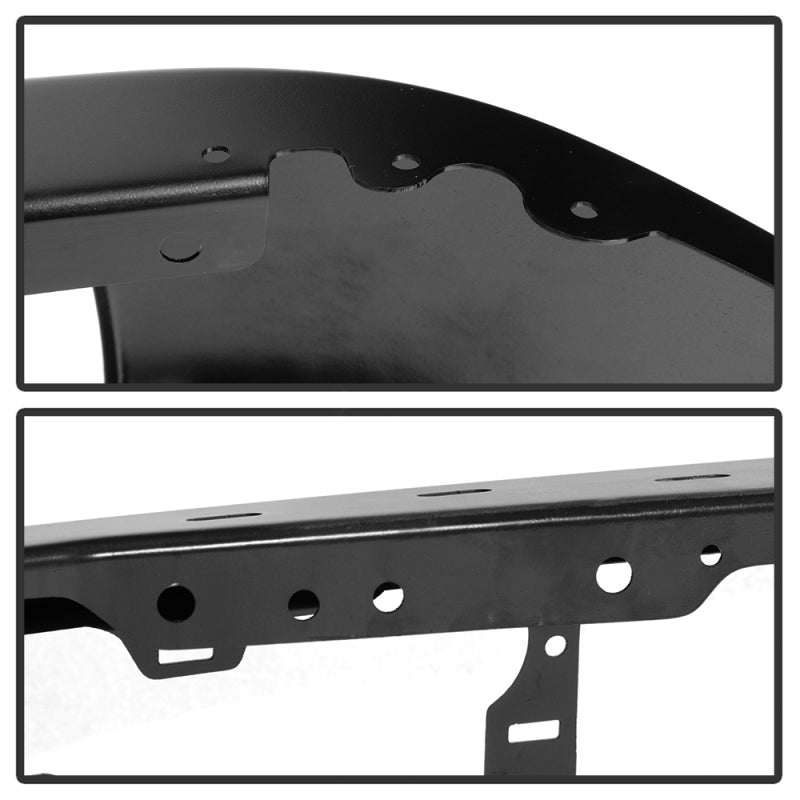 Spyder Ford F150 18-20 KING RANCH LIMITED w/Fog Lights Hole Front Bumper- Black (OEM JL3Z17757EAPTM) 9948442