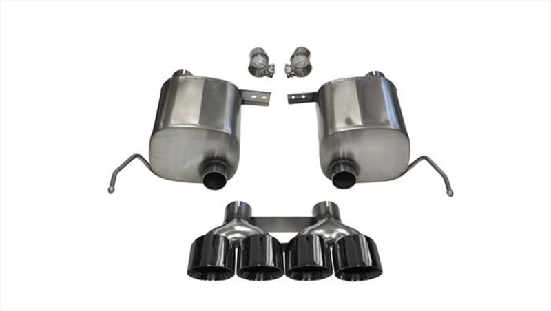 Corsa Performance 2014 Chevy Corvette C7 Coupe 6.2L V8 AT/MT 2.75" Valve-Back Dual Rear