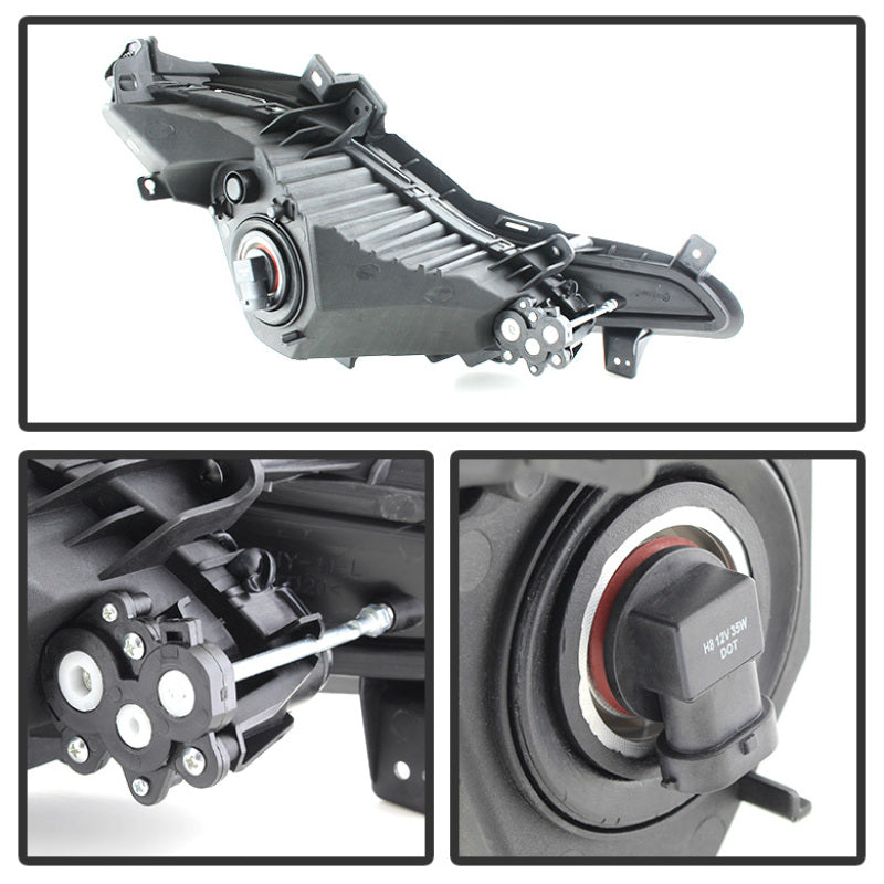 Spyder Hyundai Elantra 2014+ OEM Style Fog Lights W/Switch Clear FL-HYE2014-C 5080462