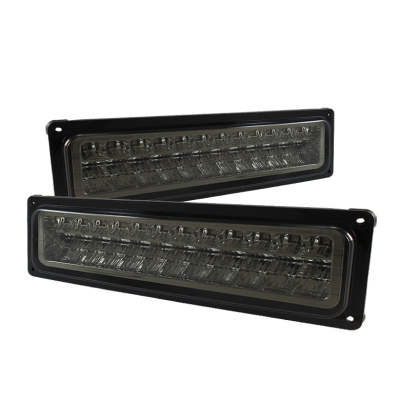 SPYDER Xtune Chevy C10 88-98 LED Bumper Lights Smoke CPL-CCK94-LED-SM 5069528