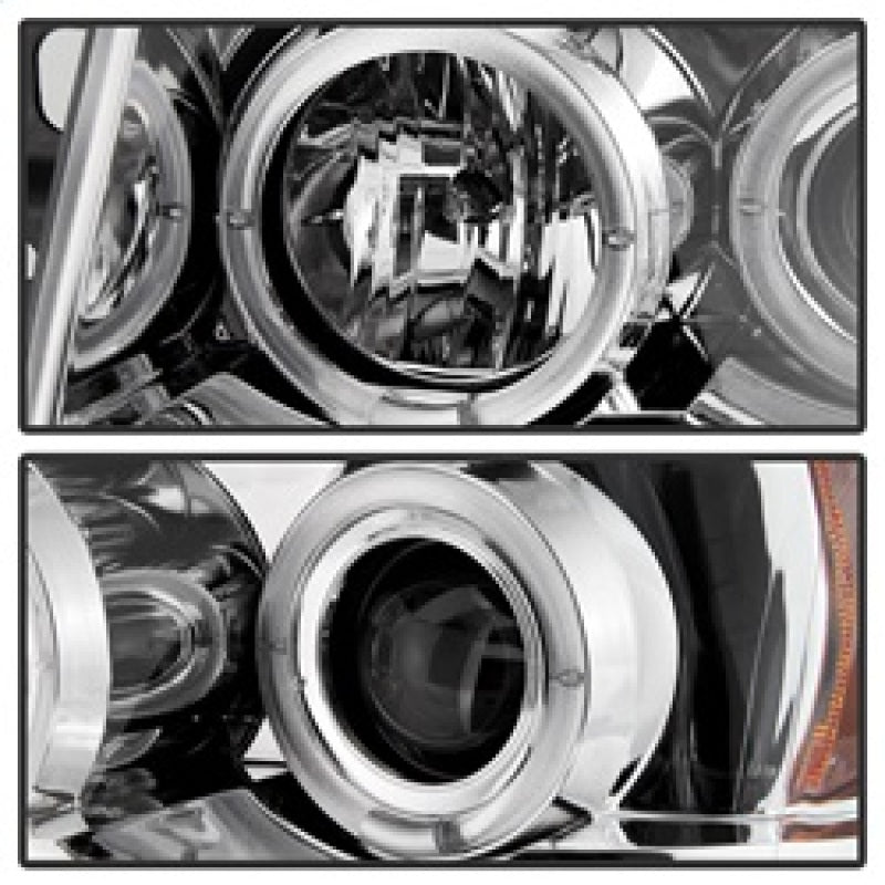 Spyder Nissan Titan 04-14/Armada 04-07 Projector Headlights LED Halo LED Chrm PRO-YD-NTI04-HL-C 5011589