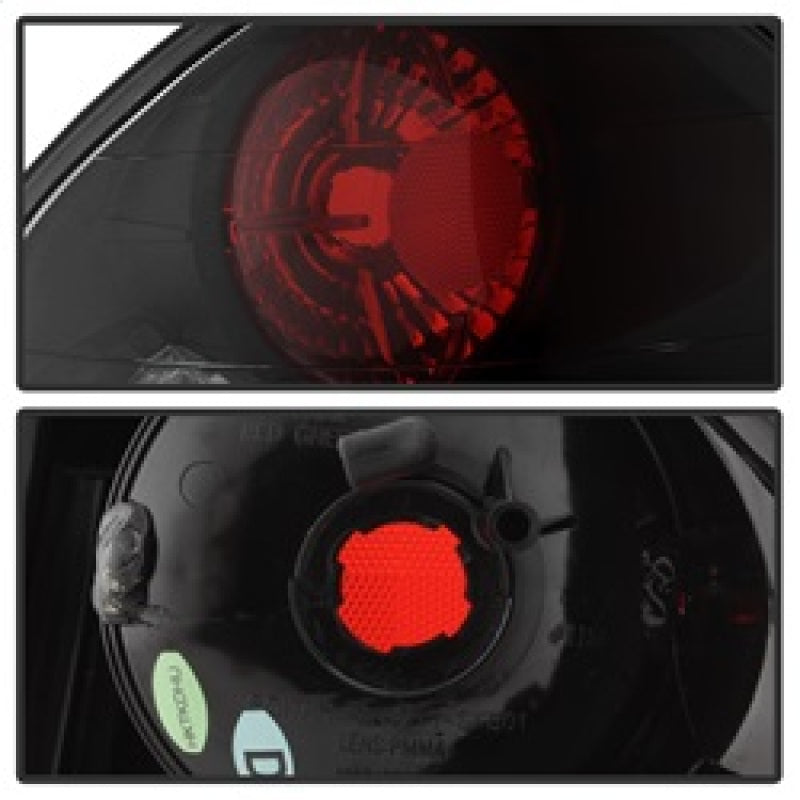 Spyder Hyundai Santa Fe 01-06 (01-04 Model use 3 Bulbs only)Euro Tail Lights Blk ALT-YD-HYSF01-BK 5005359