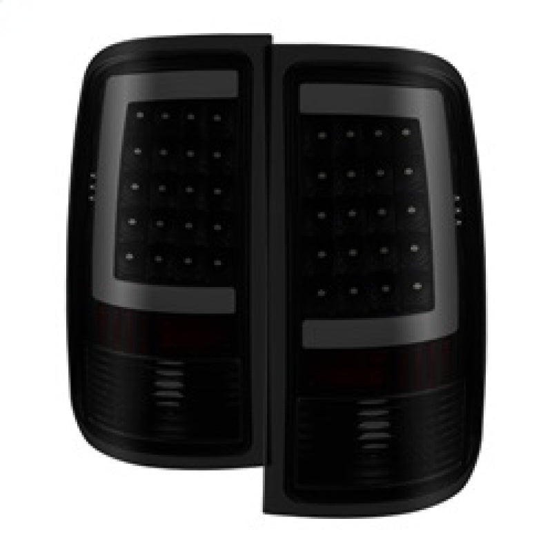 SPYDER xTune 07-13 GMC Sierra 1500 LED Tail Lights - Black Smoke (ALT-ON-GS07-G2-LED-BSM) 9038518