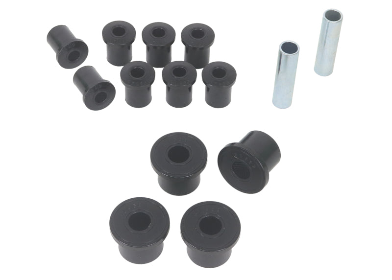 Whiteline 1981-1985 Jeep Scrambler Rear Leaf Spring & Shackle Bushings W73829