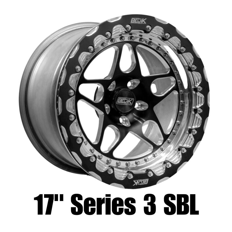 Belak Wheels Belak 17x10.5 / 7in BS / 5x127 BP / High Pad / Series 3 Wheel - No beadlock 17105127S37BS-NBL