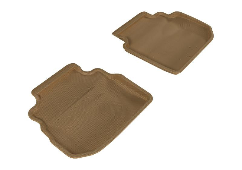 3D MAXpider 2006-2010 Infiniti M35 Kagu 2nd Row Floormats - Tan L1IN01421502