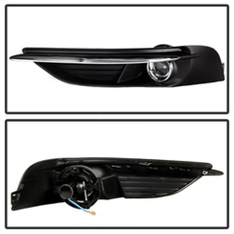 Spyder Chrysler 200 2011-2014 OEM Fog Light W/Universal Switch- Clear FL-C20011-C 5080387
