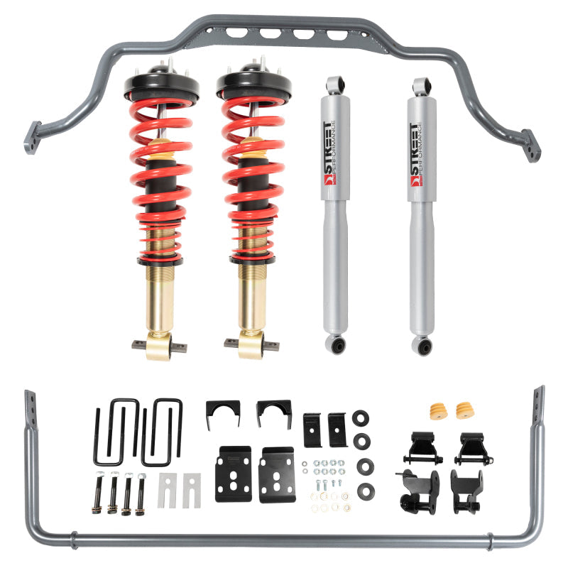 Belltech 21+ Ford F-150 2WD Performance Handling Kit (1-3.5in Front/4.5in Rear Drop ) 1050HK
