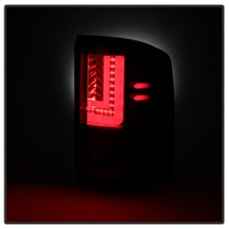 Spyder GMC Sierra 2016-2017 Light Bar LED Tail Lights - Red Clear ALT-YD-GS16-LED-RC 5083807