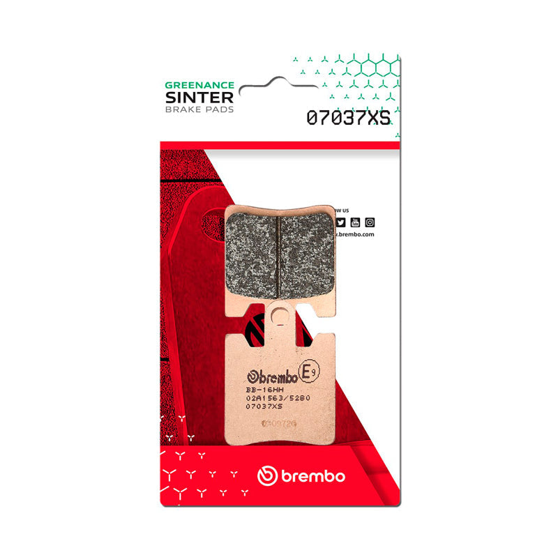 Brembo OE 17-19 Daelim S 300cc Sinter Brake Pad - Front 07037XS