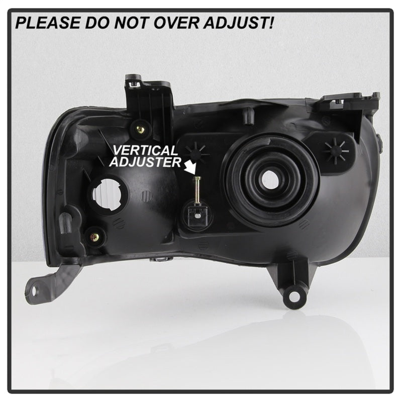 SPYDER xTune 01-04 Ford Escape OEM Style Headlights - Black (HD-JH-FESCA01-AM-BK) 9042591