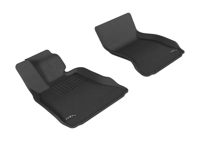 3D MAXpider 2009-2015 BMW 7 Series/Li F01/F02/F04 Kagu 1st Row Floormat - Gray L1BM05211501