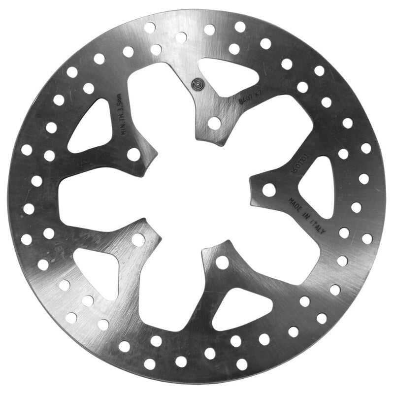 Brembo OE 14-21 Peugeot CityStar 50cc 240x4mm Brake Disc - Front Fixed 68B407K7