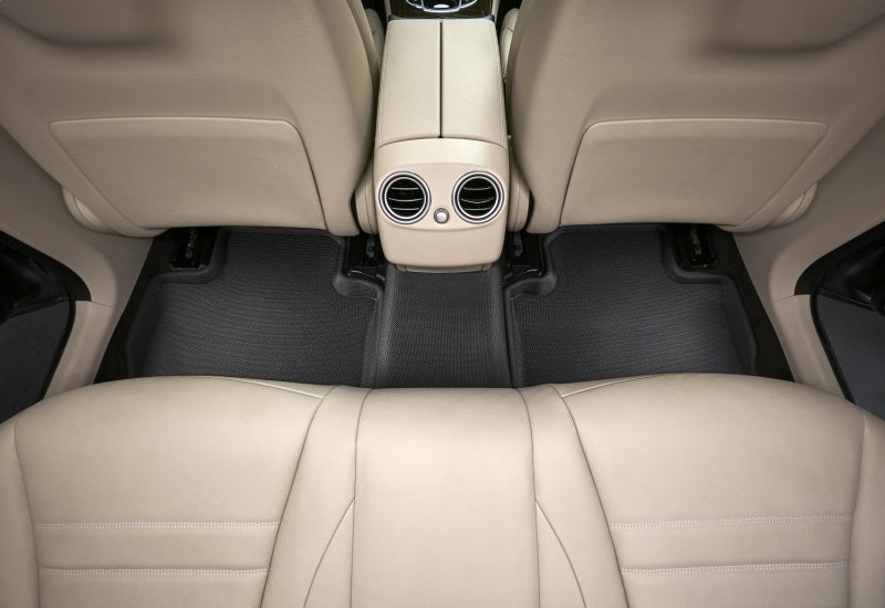 3D MAXpider 2016-2020 Cadillac CT6 Kagu 2nd Row Floormats - Black L1CD01721509