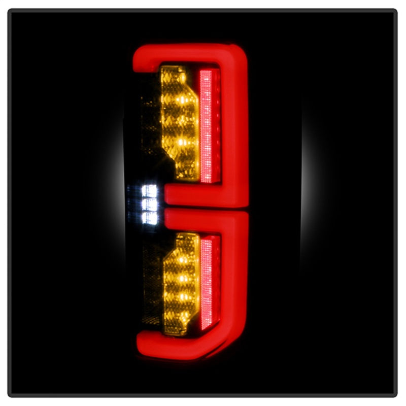 SPYDER 21-23 Ford Bronco (Factory LED Model Only) LED Tail Lights - Black (ALT-YD-FB21LED-LED-BK) 5088765