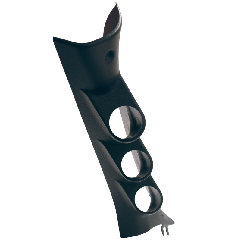Autometer 15-18 Ford F-150 2-1/16in Triple A-Pillar Pod Gauge Mount - Black (w/ Speaker) 17332
