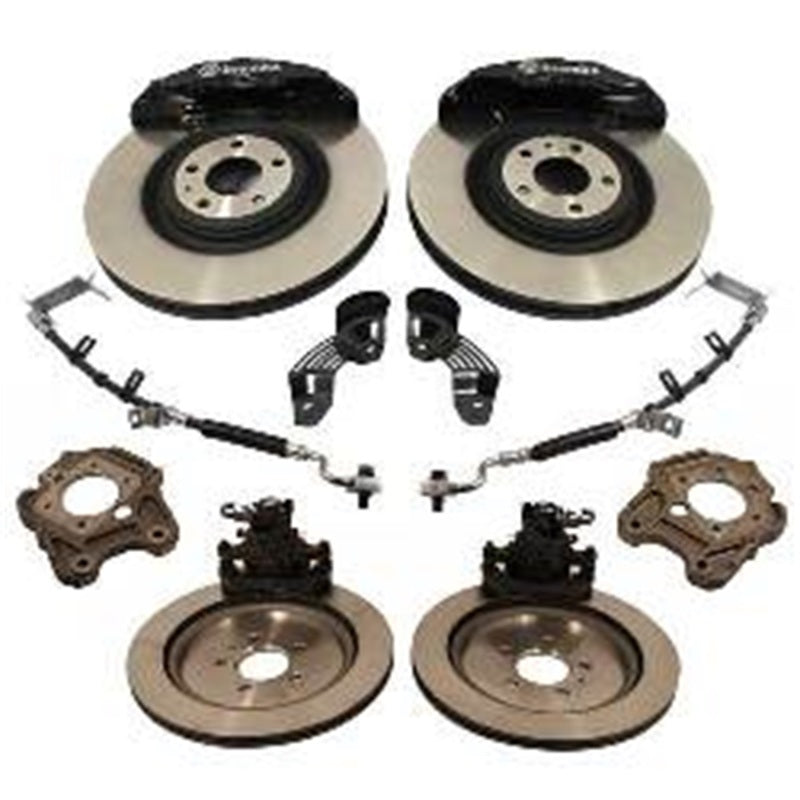 Ford Performance Parts Ford Racing 2005-2014 Mustang Six Piston 15-inch Brake Upgrade Kit
