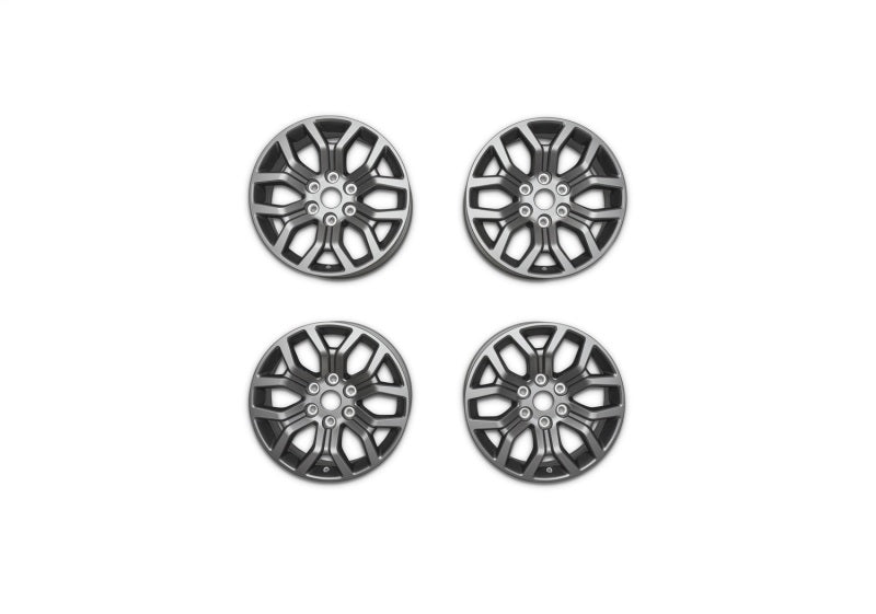 Ford Racing 15-22 F-150 18x7.5in Matte Gray Wheel Kit M-1007K-1875G