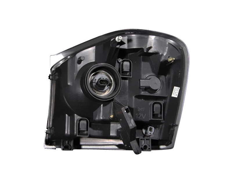 Anzo 2004-2006 Dodge Durango Crystal Headlights Black
