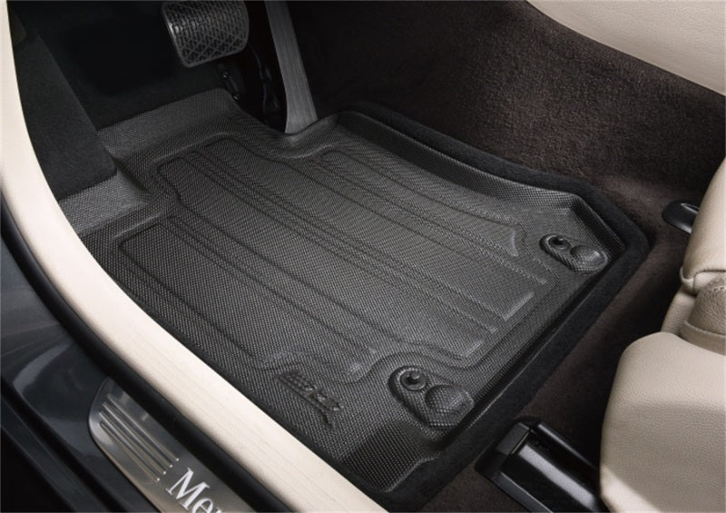 3D MAXpider 19-21 Volvo S60/V60 20-21 V60 Cross Country Elegant Hybrid 1st Row Floormat - Black SLVV03514709