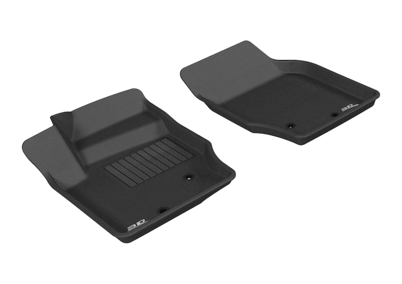 3D MAXpider 2003-2014 Volvo XC90 Kagu 1st Row Floormat - Black L1VV00411509